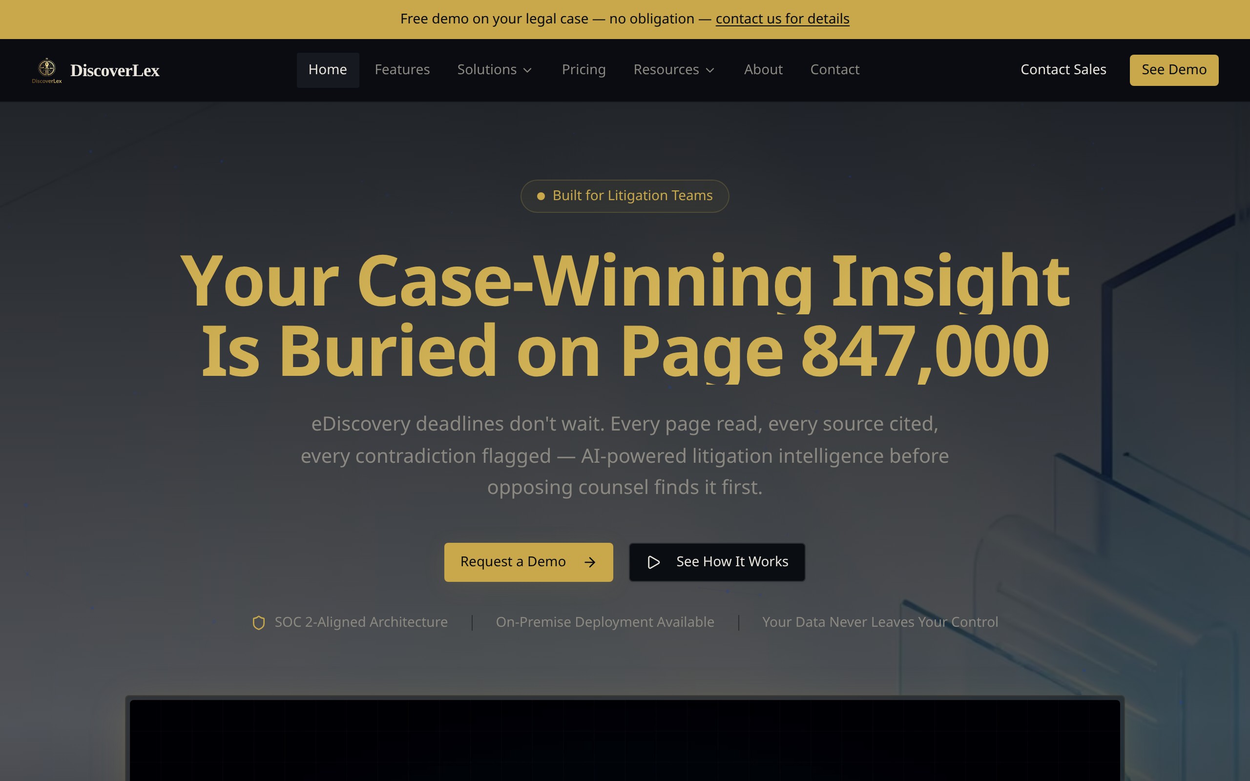 DiscoverLex website screenshot